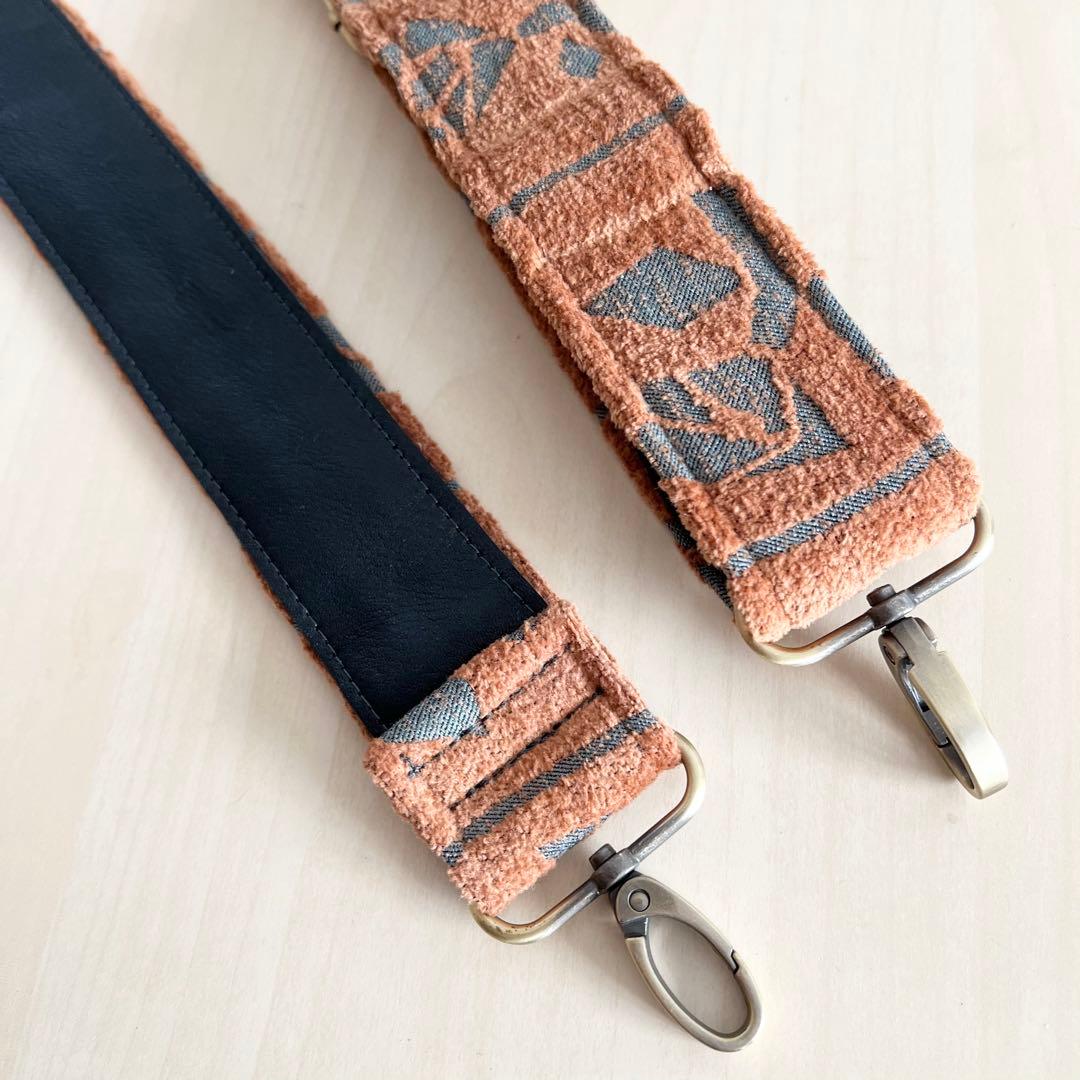 j*n様 ⭐︎ミナペルホネン&本革 ストラップ／ショルダーベルト 4cm幅