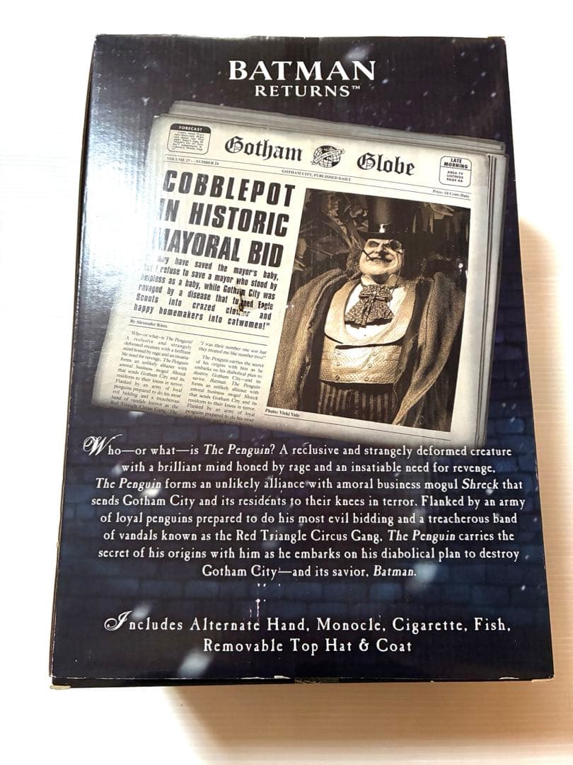 希少品 ネカ バットマンリターンズ ペンギン 1/4スケール フィギュア