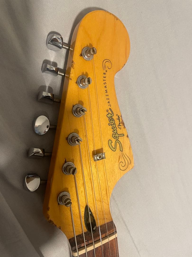 最終値下/Fender Squier ジャズマスター レリック加工 スクワイヤーの