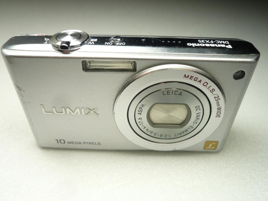 LUMIX☆DMC-FX35⚠️必読有⭕️安心の実働品☆光学4倍☆1010万画素