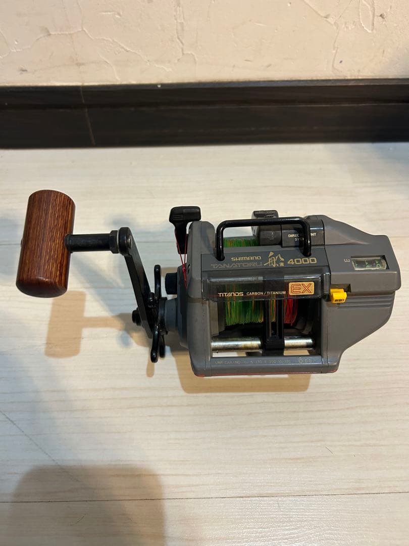 【美品】シマノ TITANOS 船 4000 EX 美品】シマノ TITANOS 船 4000 EX SHIMANO TITANOS SUPER Fune Boat ES