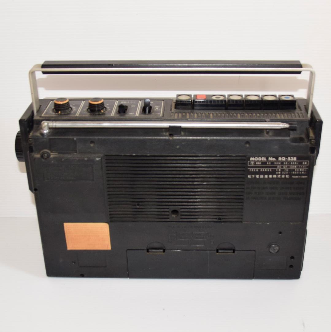 レトロ 昭和 ナショナル National ラジカセ RQ-538【ジャンク】 - メルカリ