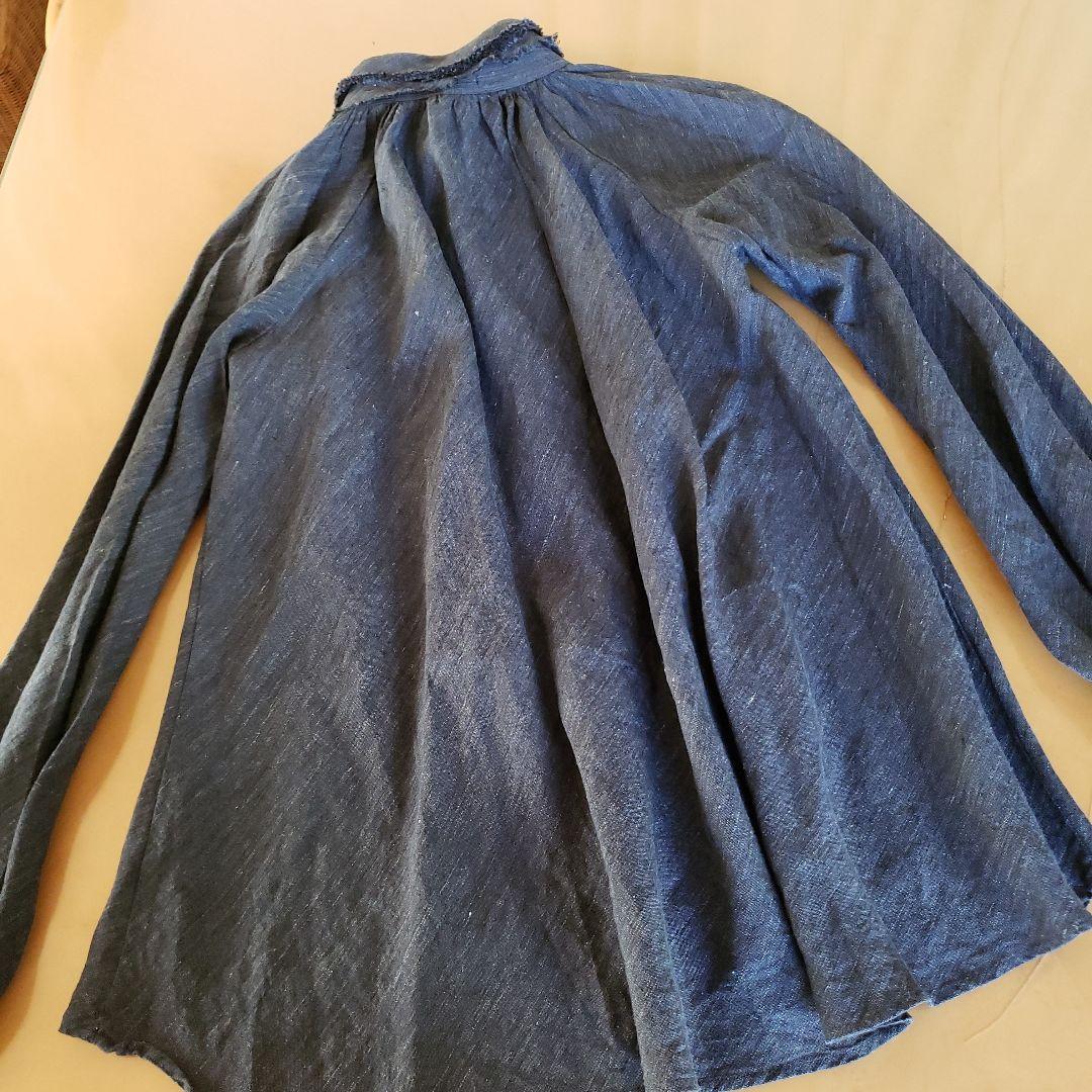 超美品　yunahica 　麻100％　ブラウス