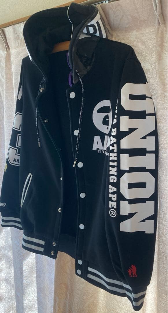 aape by bathing ape AAPE スタジャン フードMサイズ - メルカリ