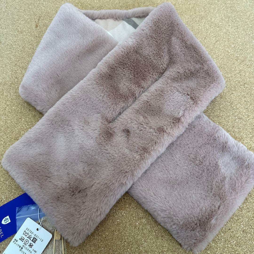 【新品】BLUE LABEL CRESTBRIDGE ファーティペット フェイクファーティペット | ブルーレーベル・クレストブリッジ(BLUE