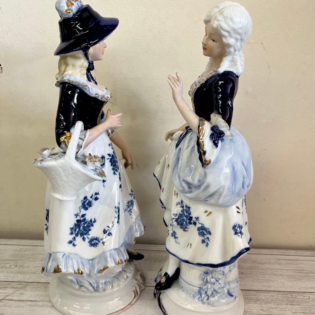 昭和レトロ アンティーク KPM ベルリン王立磁器製陶所 磁器フィギュア