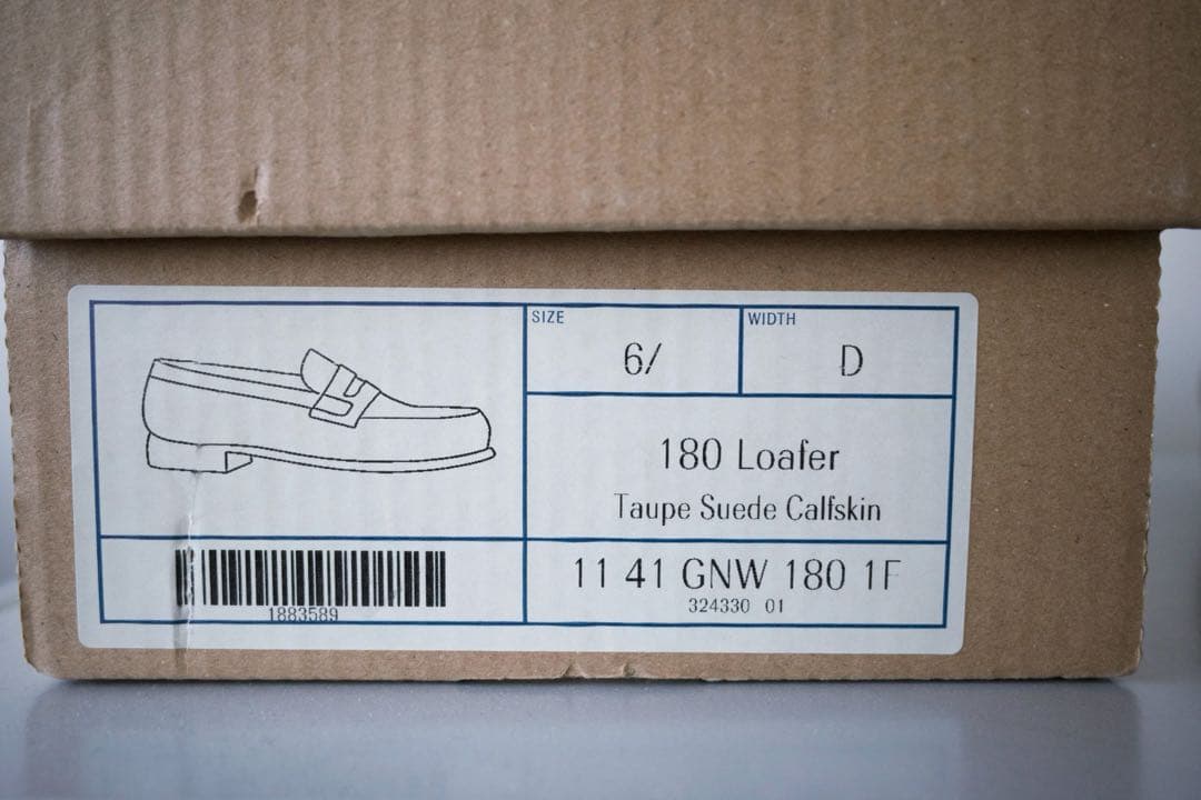 J.M.Weston 180 トープ6.5D 1度のみ着用 ジェイエムウェストン