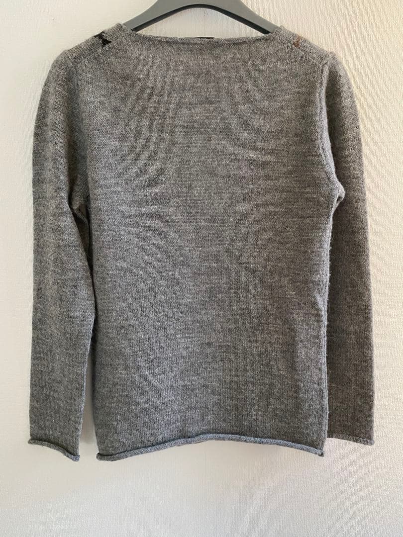 PRADA アーガイル柄ニットセーター 38