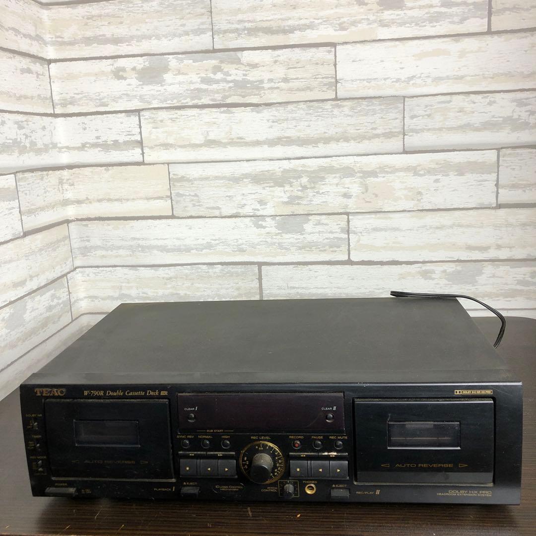 TEAC W-790R ダブルカセットデッキ - メルカリ