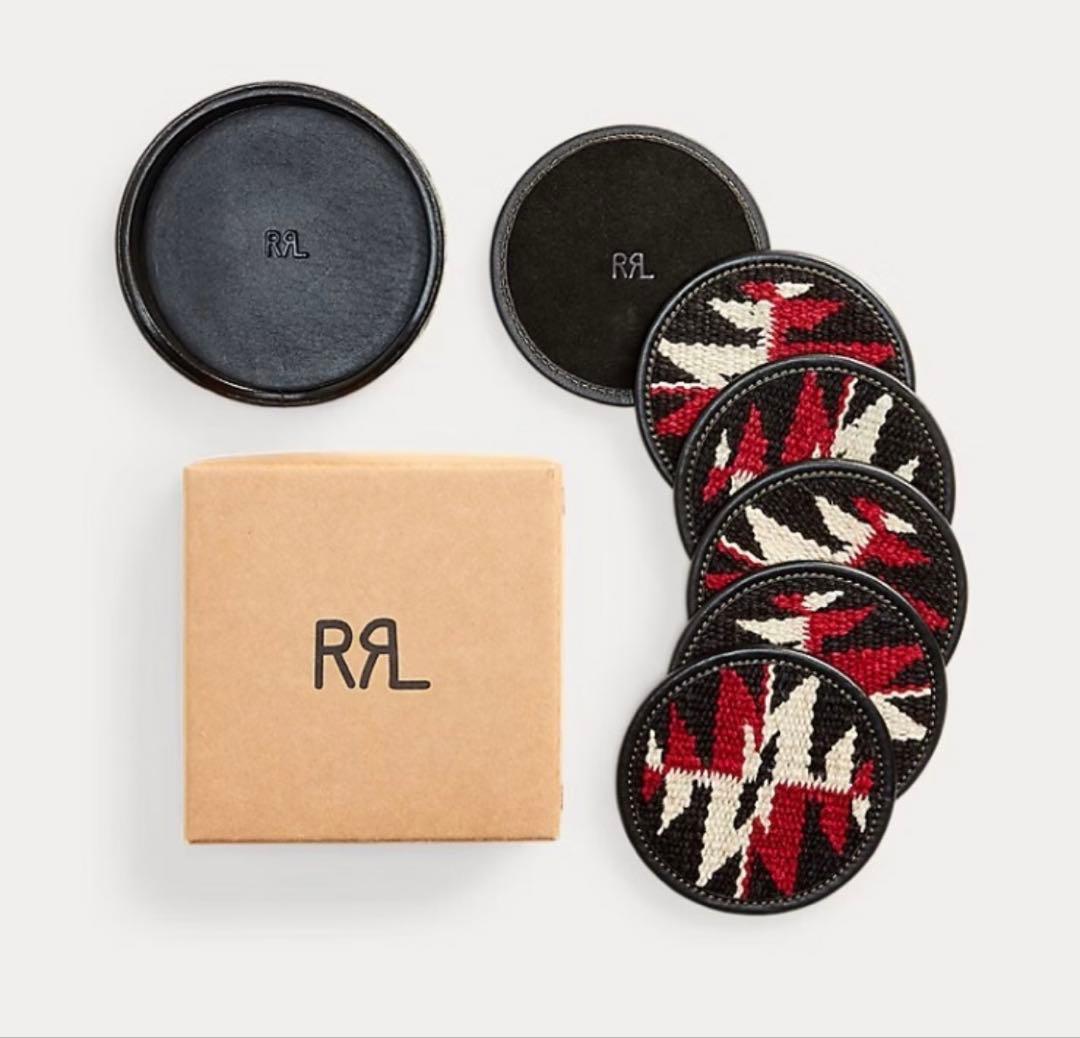 新品*RRL*ハンドウーブン コースター セット *ダブルアールエル - メルカリ