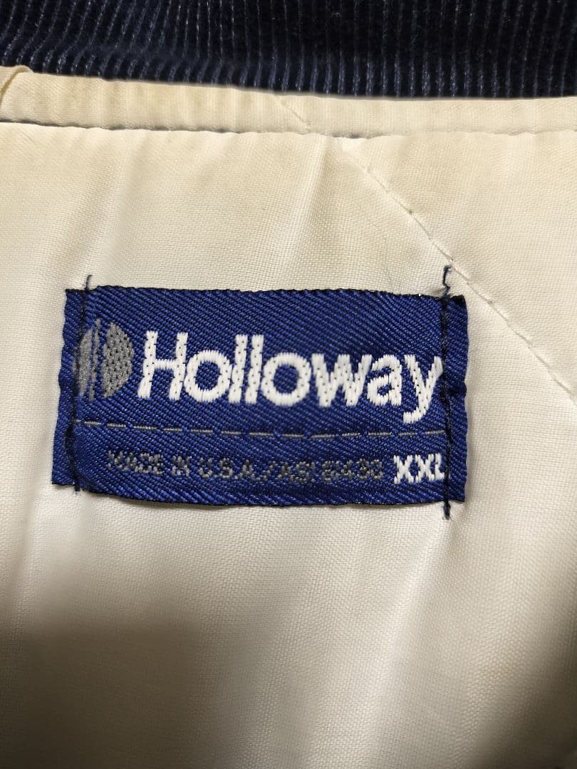 hollowayホロウェイ USA製 コーデュロイジャケット XXLサイズ