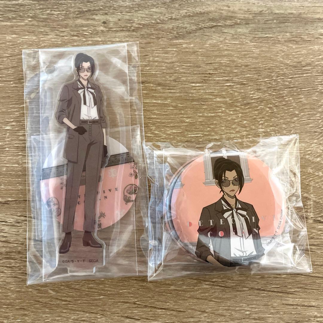 限定値下中！》【名探偵コナン】上原由衣 アクリルスタンド&缶バッジ