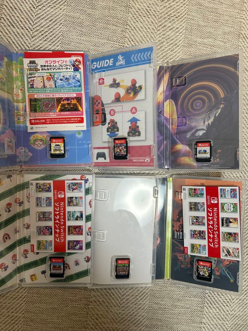 Nintendo Switch ネオンブルー・レッド 本体 ソフト6本セット - メルカリ