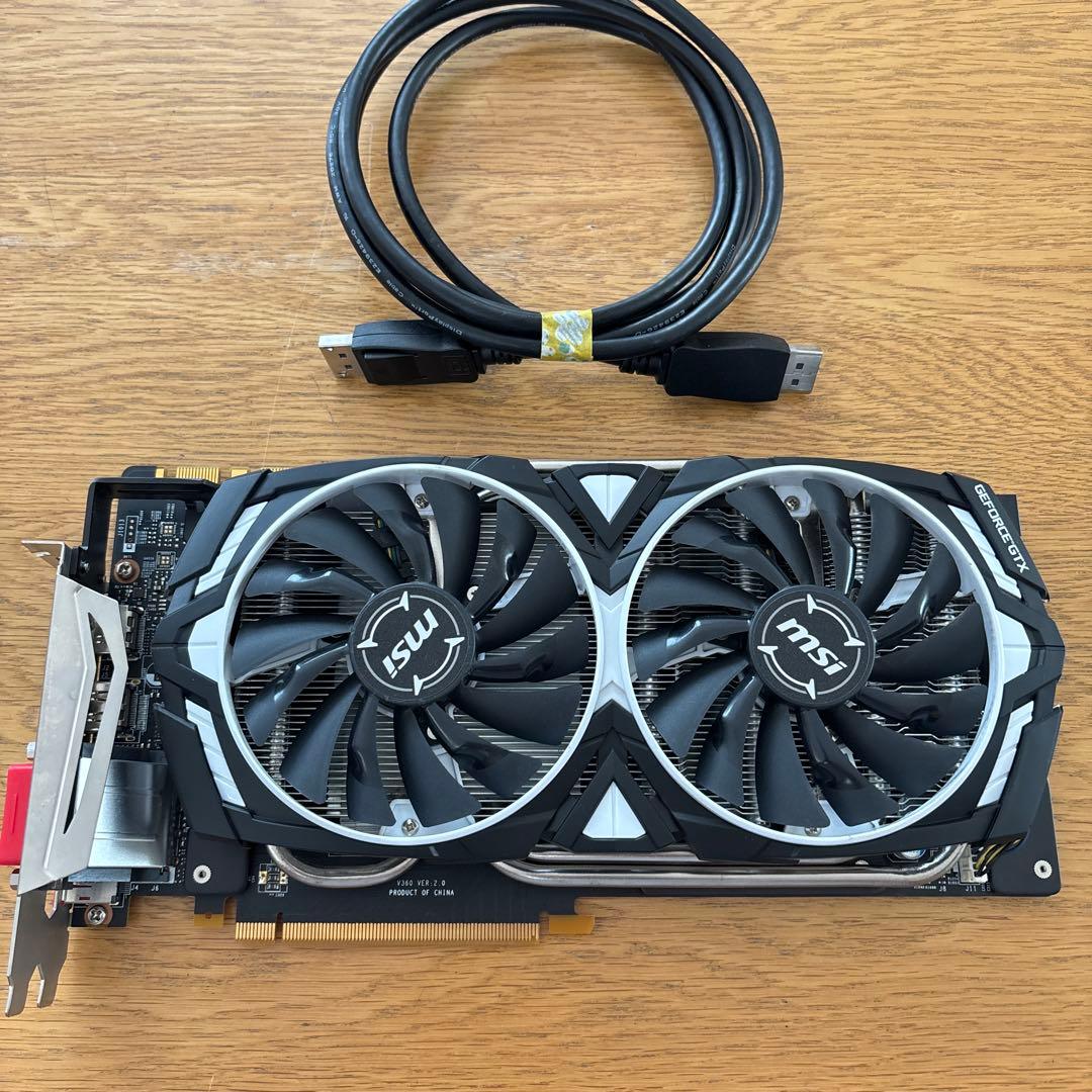 GTX 1080Ti ARMOR 11G OC 動作確認済み