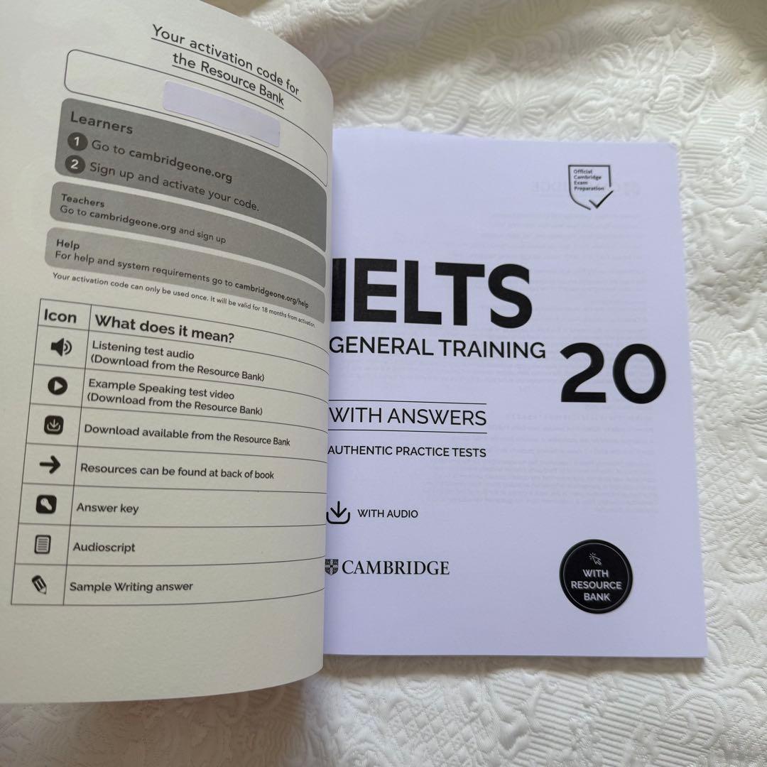 新品未使用】IELTS General Training 19&20 最新版 - メルカリ