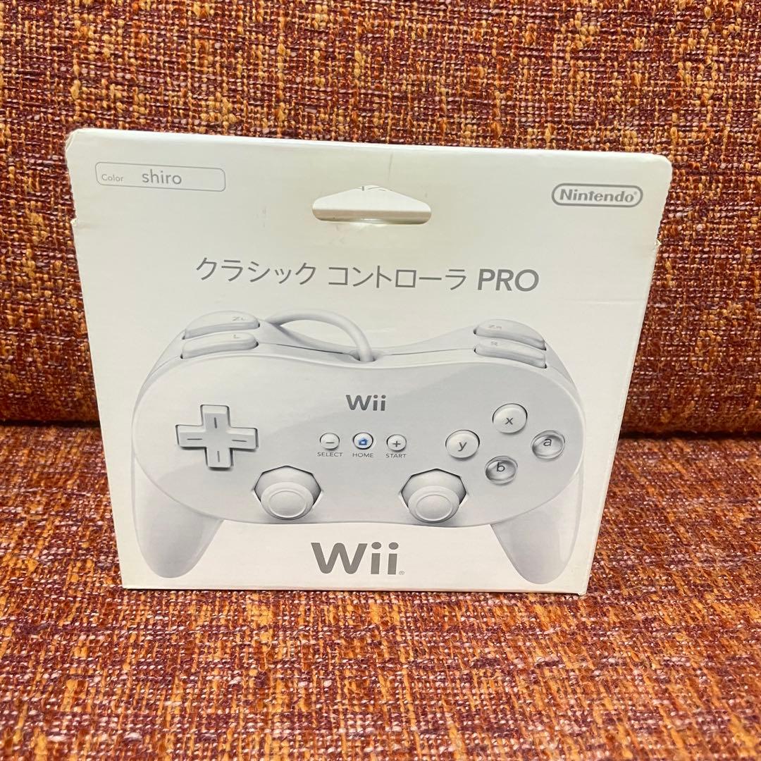 ⭐Nintendo Wii 本体 マリオカート ハンドル クラコンPRO セット