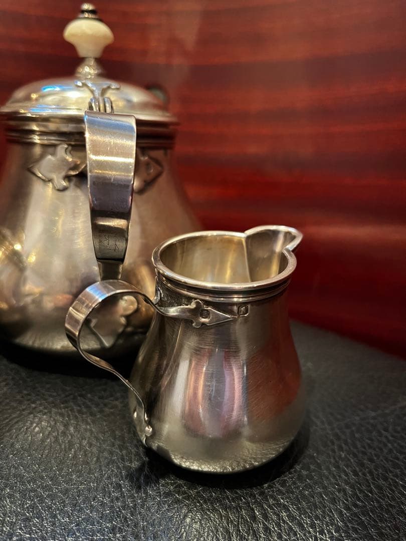ピュイフォルカ 純銀製 ティーポット 3点セット アンティーク - メルカリ
