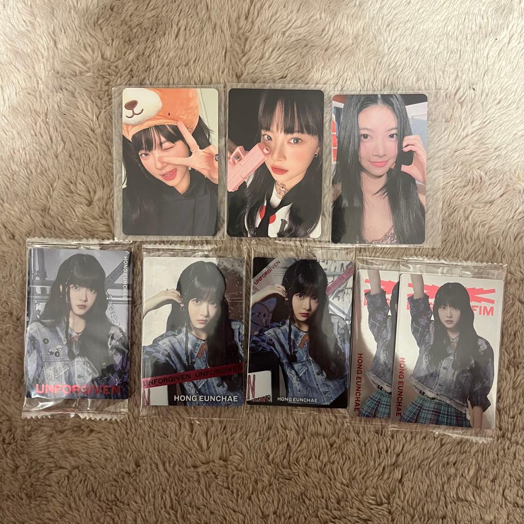 LE SSERAFIM ルセラフィム ウンチェ トレカ 8枚 まとめ売り - メルカリ