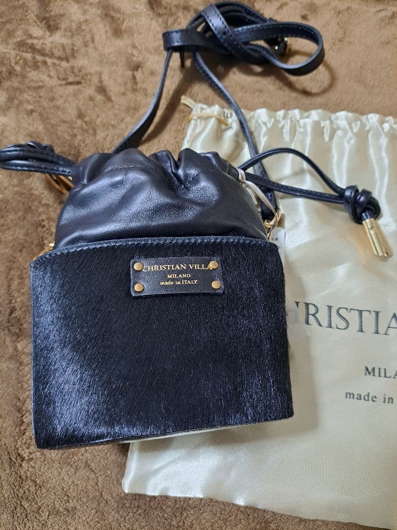 美品 audette NUIT ショルダーバッグ ブラック レディース