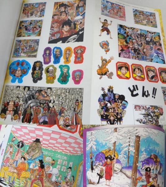 付録揃COLOR WALKワンピース尾田栄一郎画集10冊TIGER/DRAGON - メルカリ