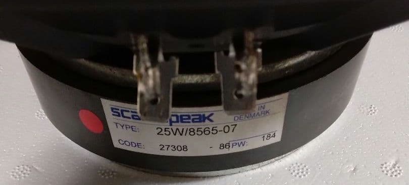 scan-speak　 25W/8565-07 　スピーカー 2個セット　新品