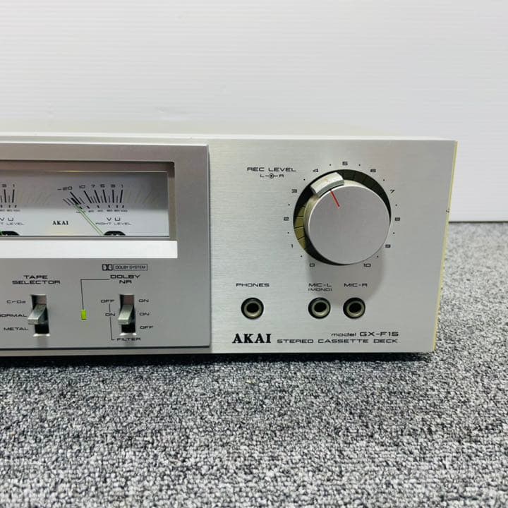 AKAI カセットデッキ GX-F15 - メルカリ