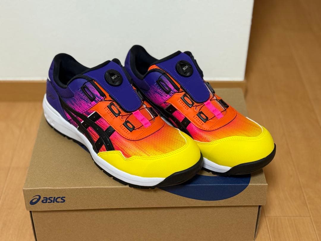 アシックス　cp209 ウィンジョブ® CP209 BOA® 3E相当 | ホワイト×ピーコート | ローカット