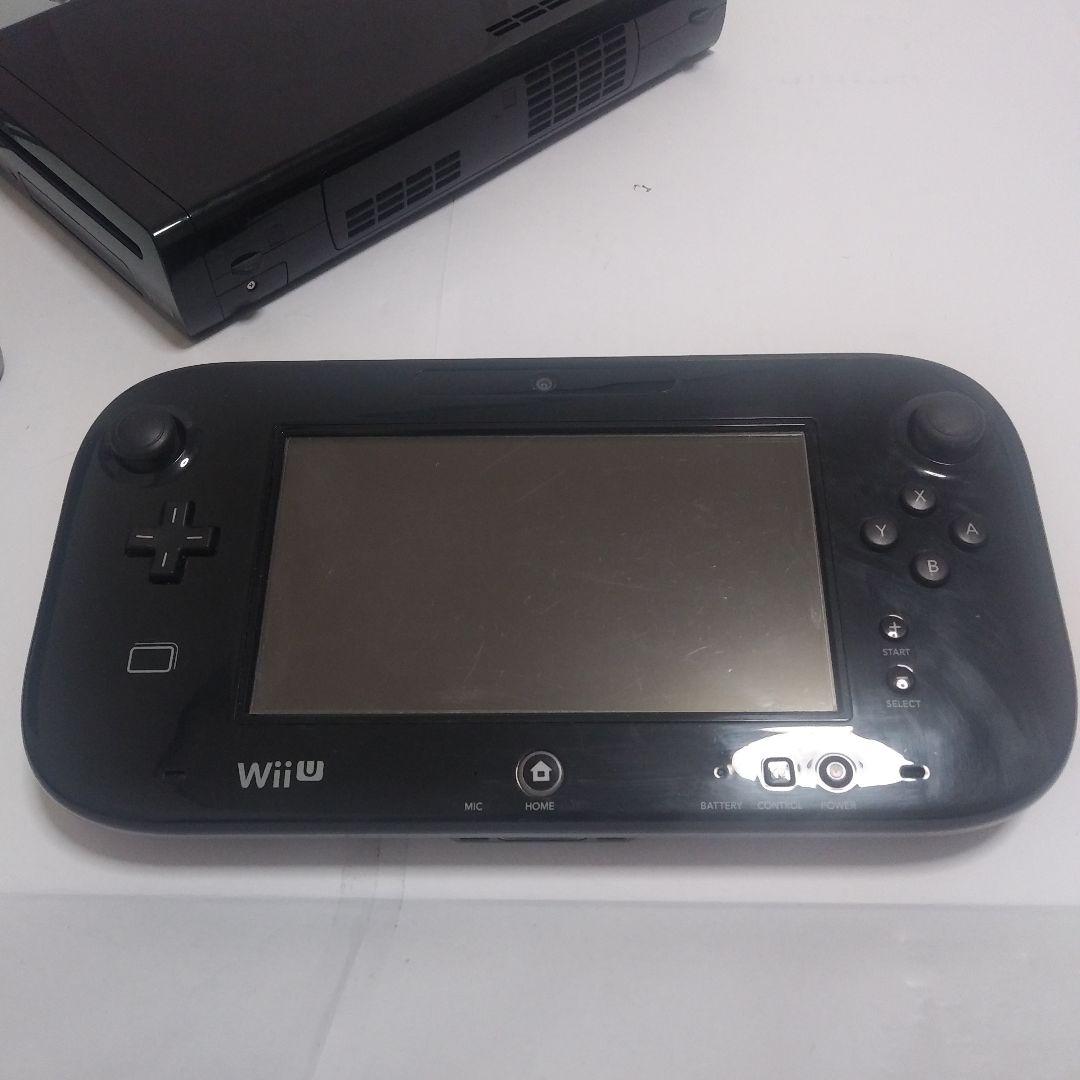 NINTENDO Wiiu本体 セット 32GB クロ - メルカリ
