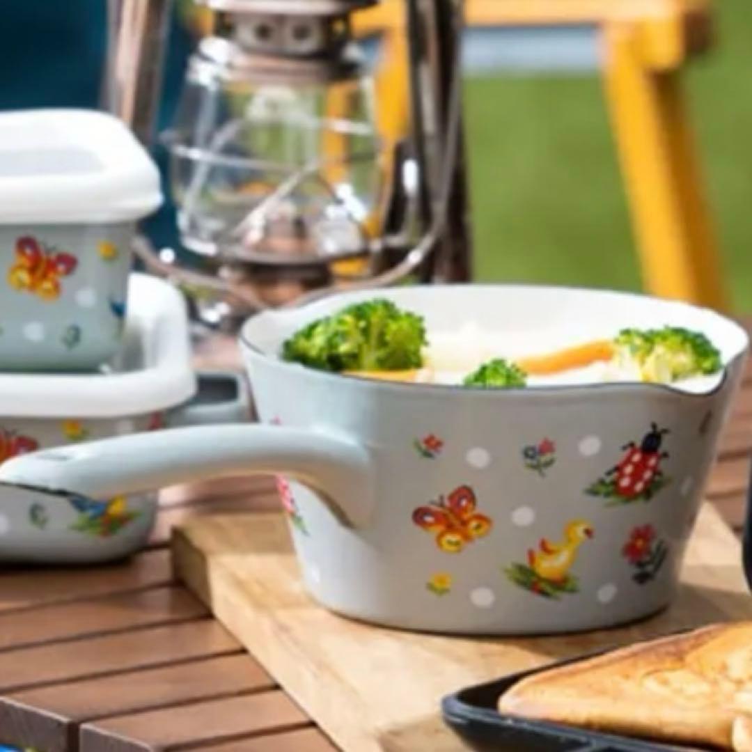 新品 フェイラー ホーローミルクパン ハイジドット柄 - メルカリ