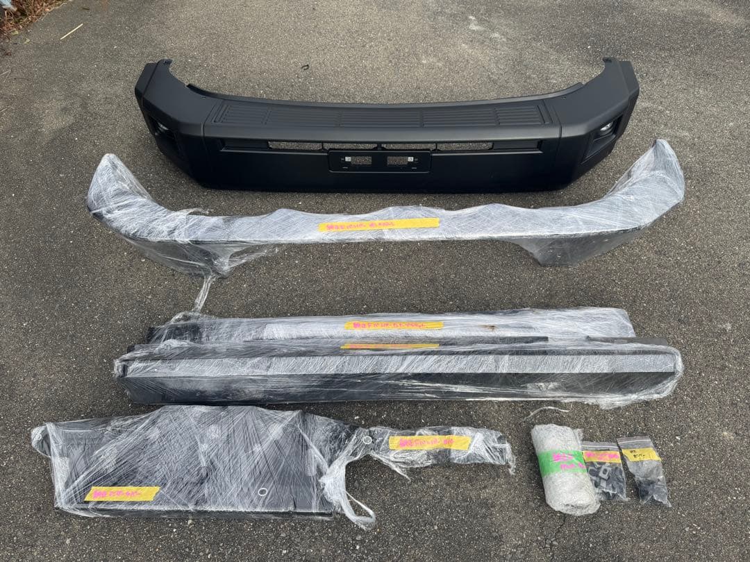 再再販ランドクルーザー70 GDJ76のフロントバンパーセット！ ランドクルーザー70(GDJ76)新商品パーツと発売時期のお知らせ