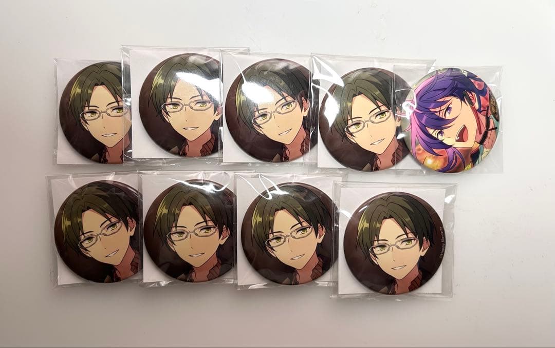 あんスタ 蓮巳敬人 神崎颯馬 缶バッジ - メルカリ