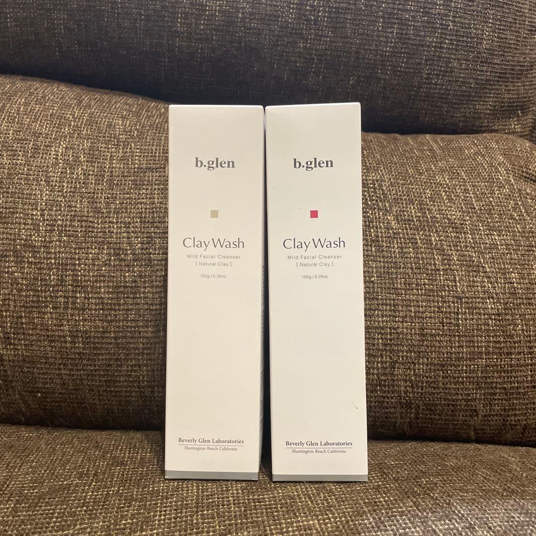 b.glen Clay Wash LARGE 2本セット 新品未使用 新品2本セット】b.glen Clay Wash 大サイズ 2本セット - メルカリ