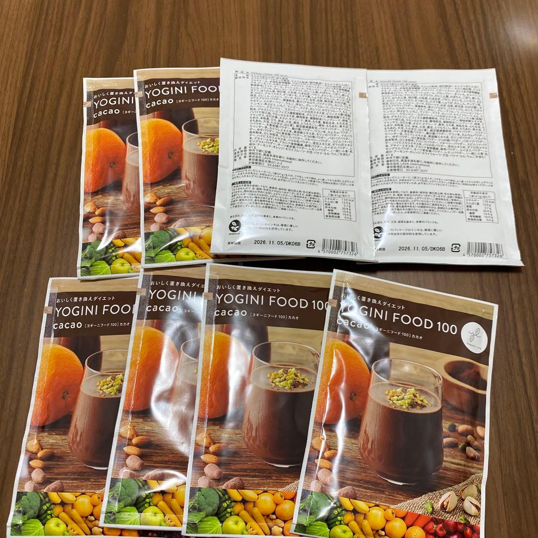 YOGINI FOOD 100 cacao 8袋(ヨギーニフード) - メルカリ