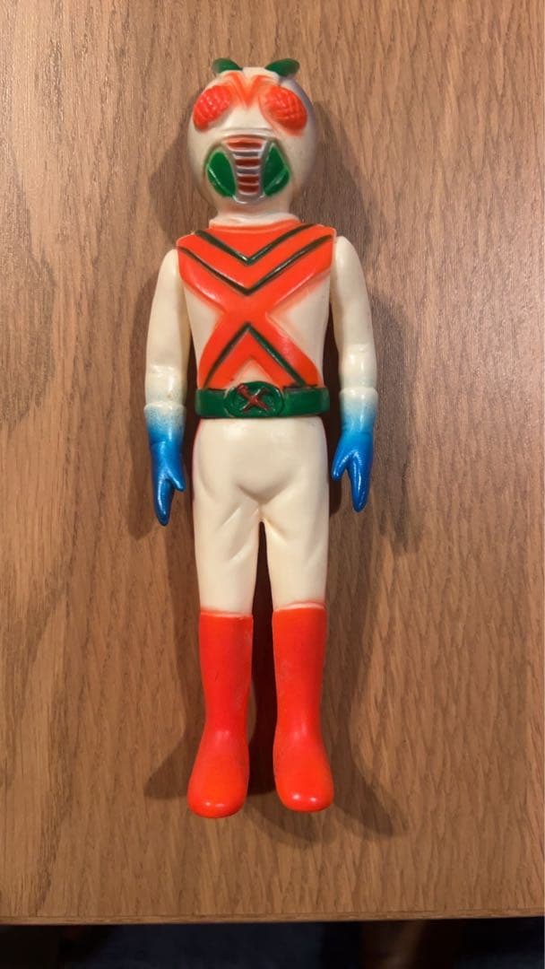 仮面ライダー X パチ 無版権 当時物、パチ無版権ソフビ 仮面ライダー