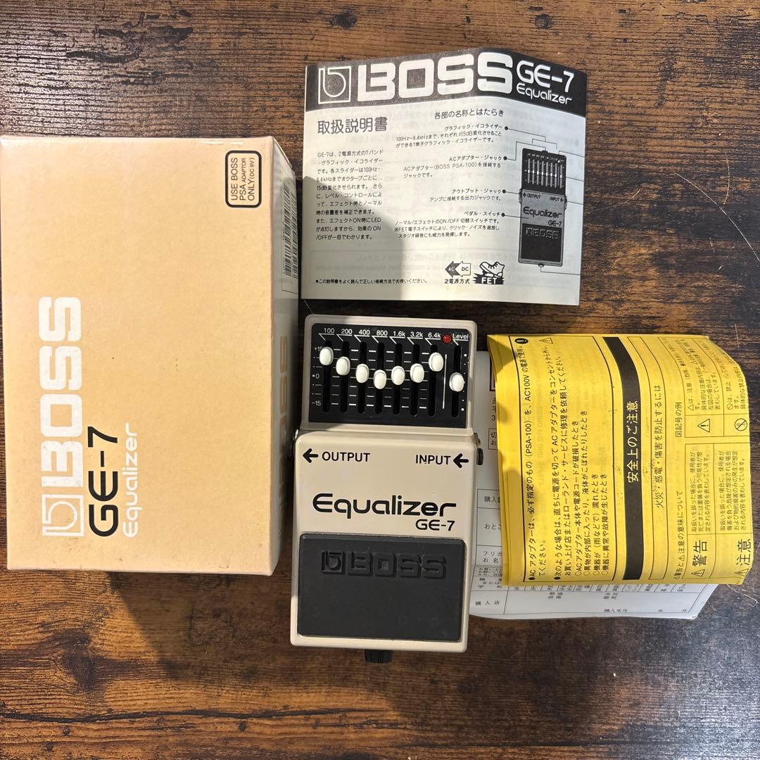 BOSS GE-7 台湾製 イコライザー 中古】イコライザー エフェクター BOSS GE-7 Equalizer ギター