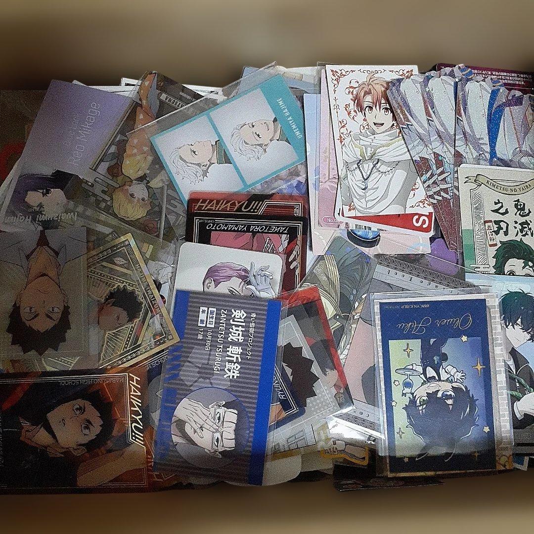 アニメ・マンガ・キャラクター 紙類 シール ステッカー ミニカード