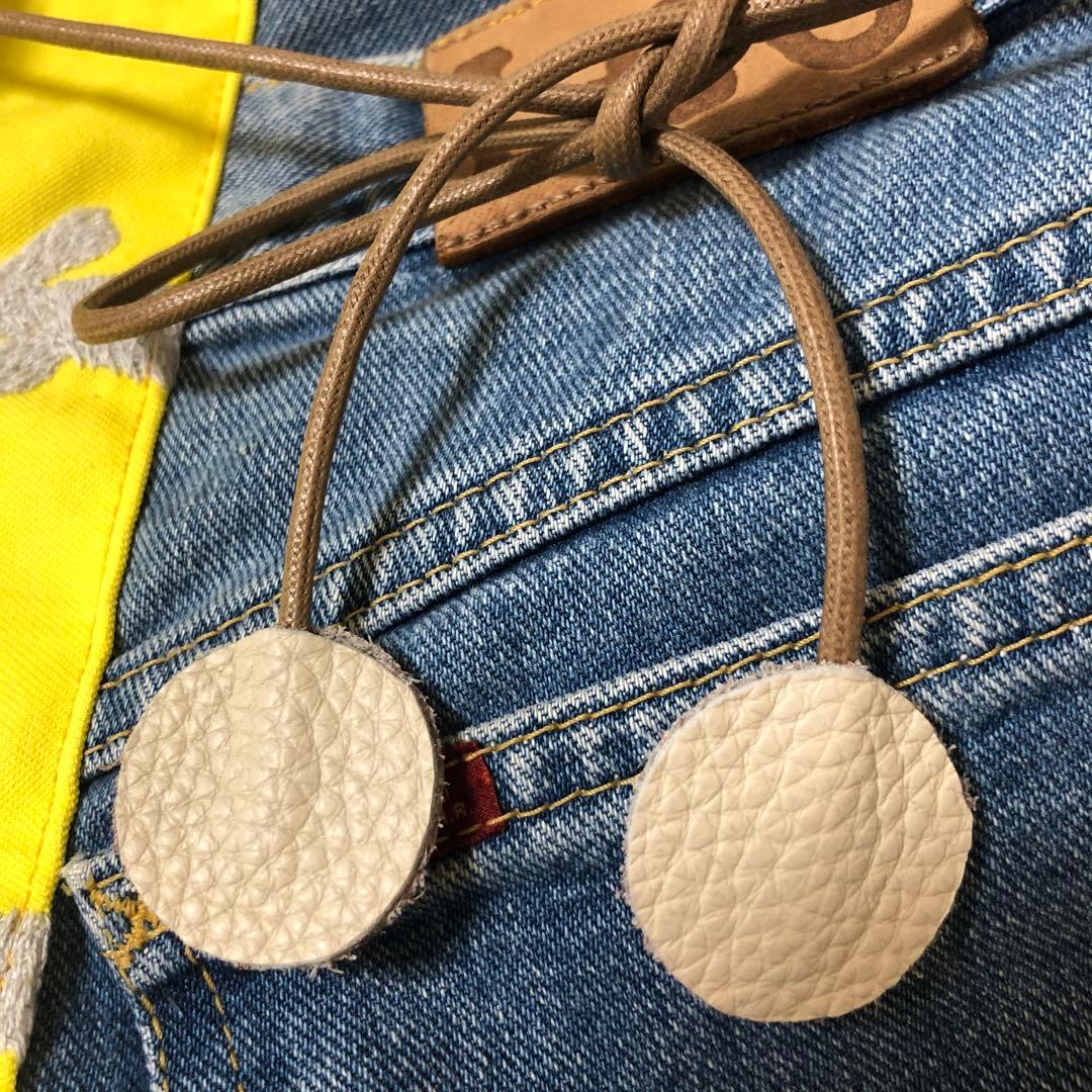 ミナペルホネン ＊ハンドメイド　Poco bag 《ランランラン》リメイクデニム