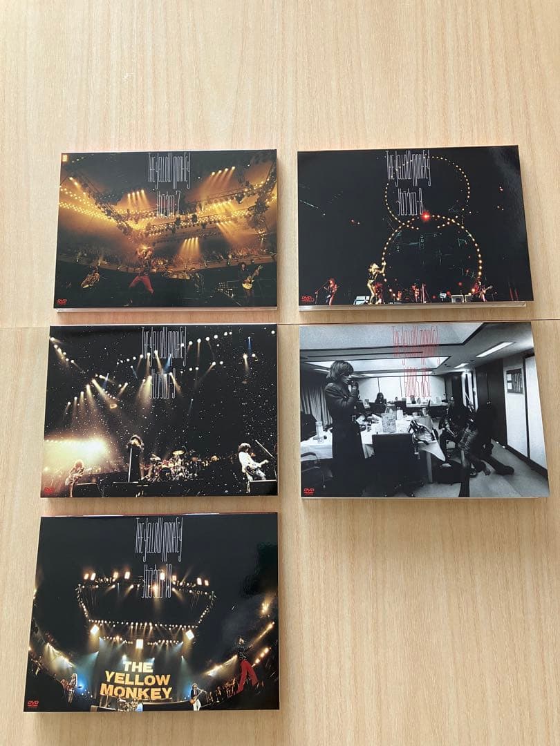 THE YELLOW MONKEY メカラウロコ LIVE DVD9枚組-BOX