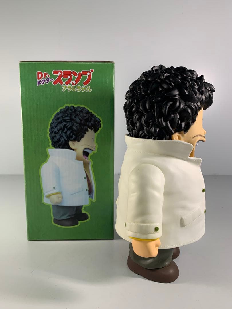 ドクタースランプ アラレちゃん 則巻千兵衛 ソフビ フィギュア 22cm