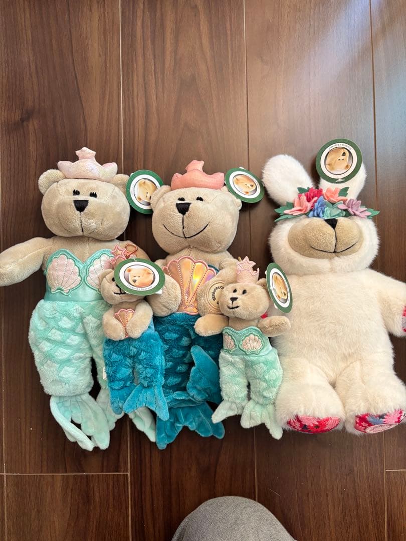 スタバベアリスタ ぬいぐるみセット - メルカリ