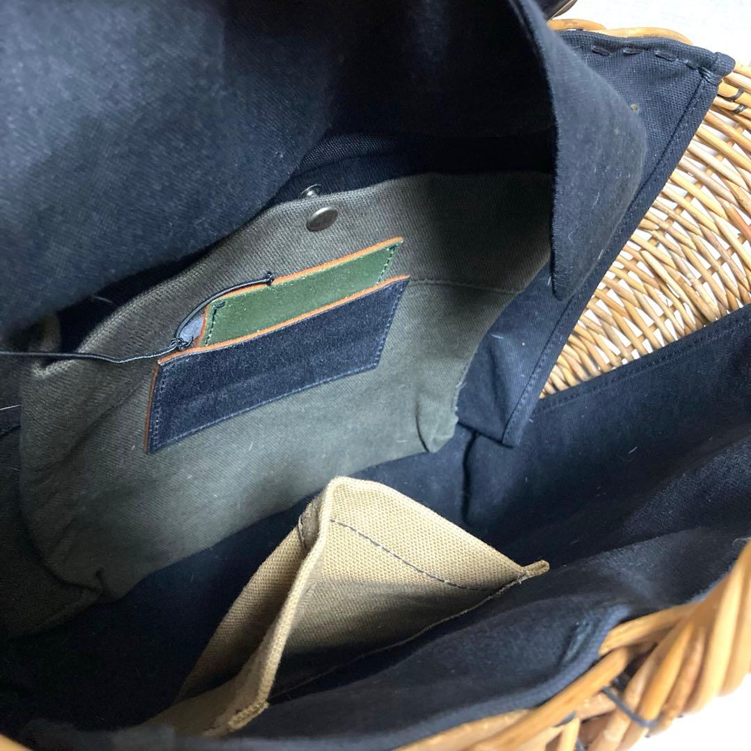 最終値下げ][極美品] エバゴス かごバッグ 完売品 ラビットファー