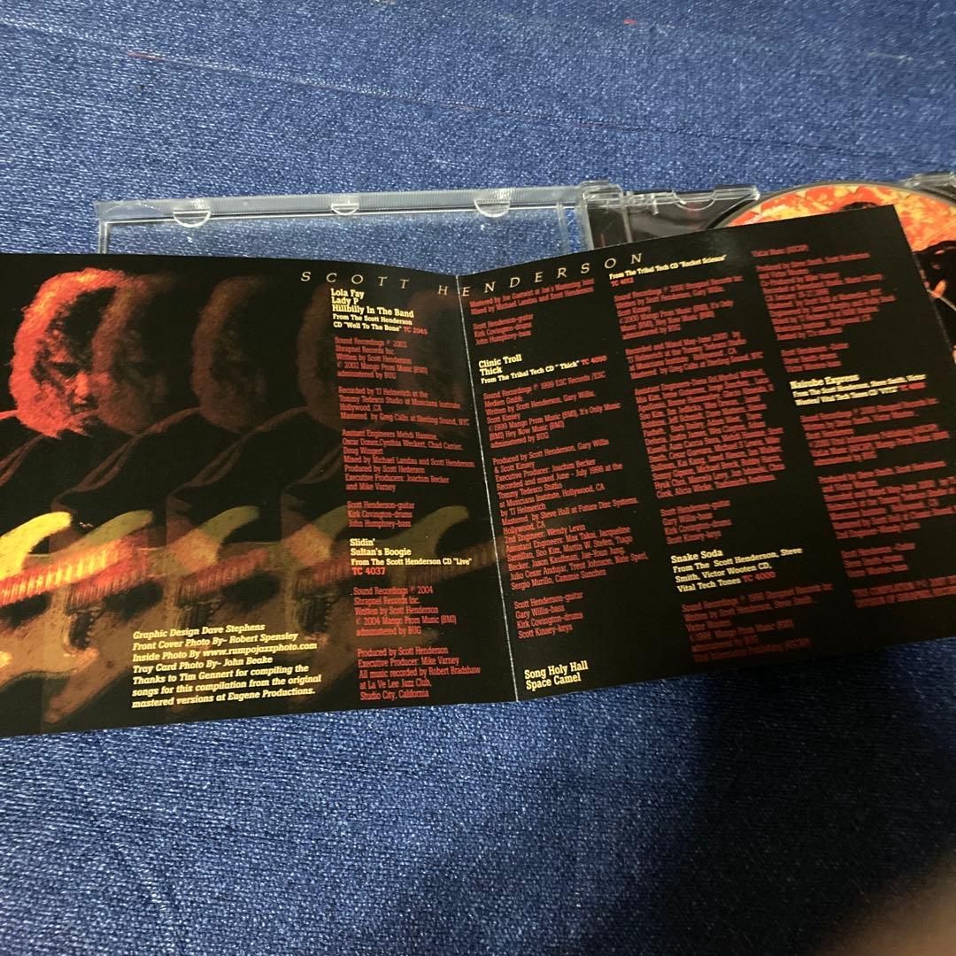 スコットヘンダーソン Scott Henderson コレクション ベスト CD