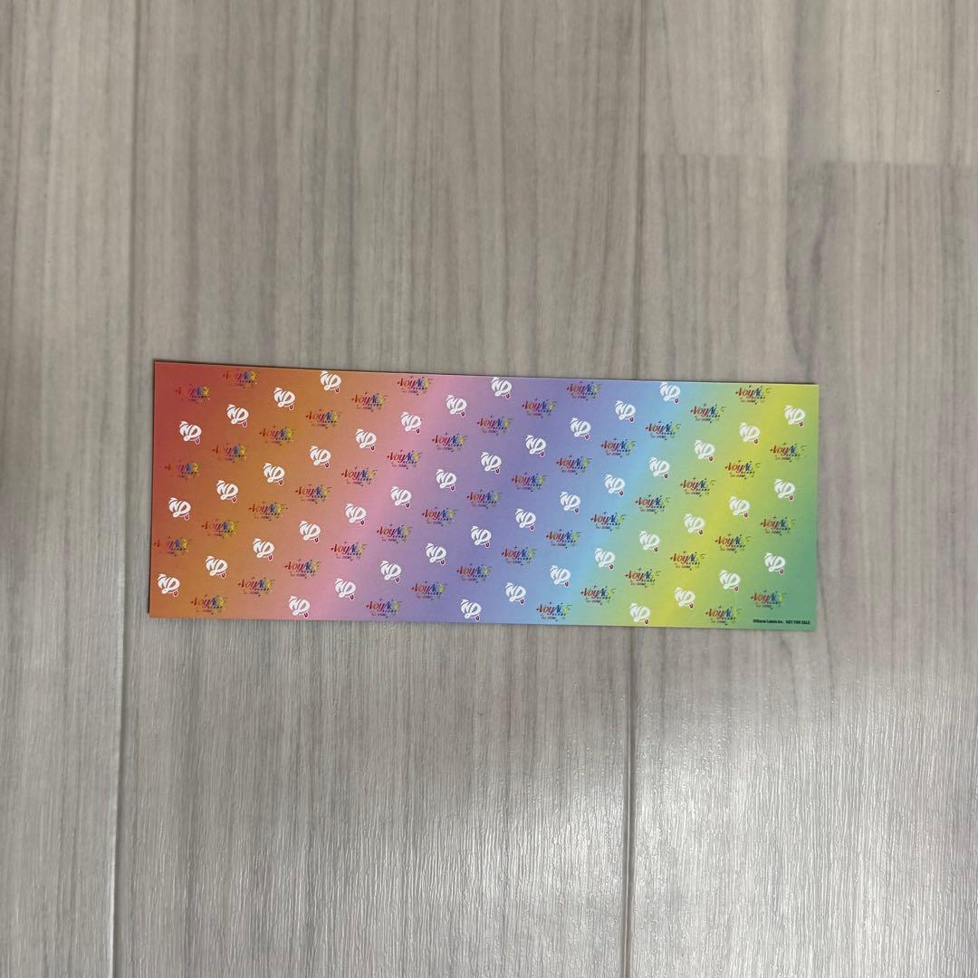 最終値下げ】なにわ男子 銀テープ チケット型カード なにふぁむぱす