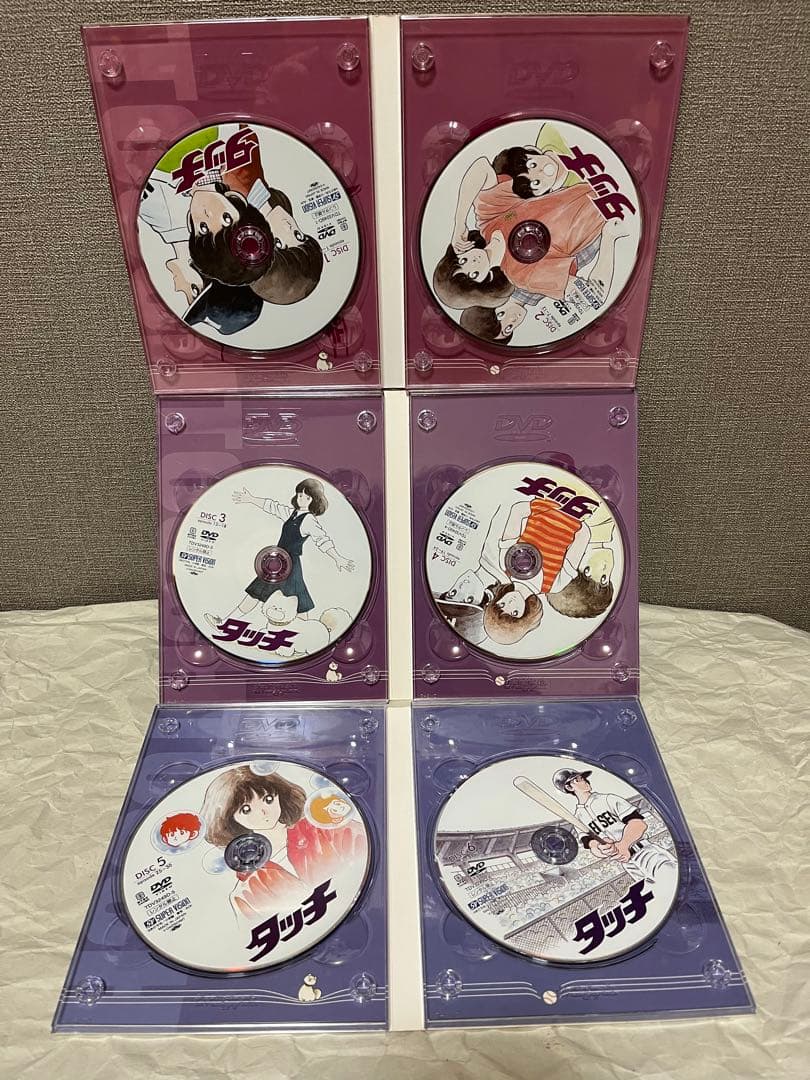 タッチ TVシリーズ DVD-BOX 初回限定生産 18枚全巻セット