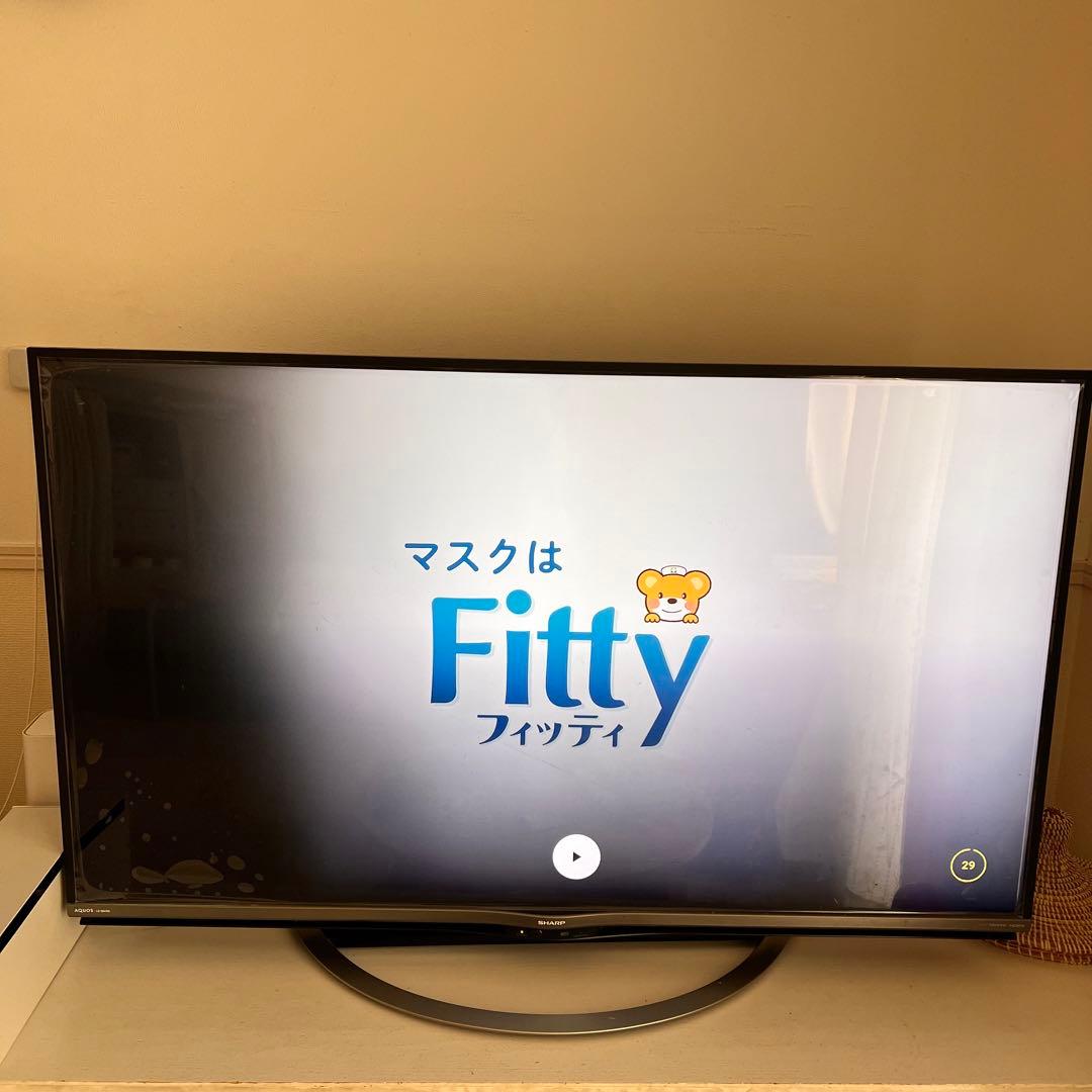 SHARP LC-50US5 液晶テレビ 2018年製 〈液晶 モニター不良〉