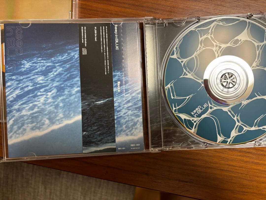 Recca CD keep in BLUE - メルカリ