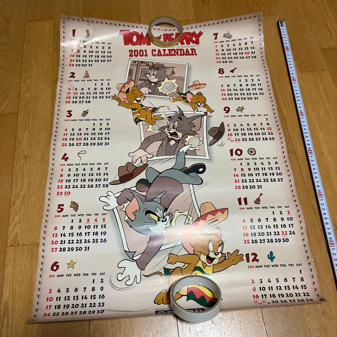 トムとジェリー カレンダー2001 - メルカリ