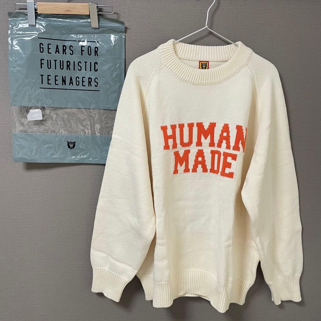 HUMAN MADE ベアー　ニット　スウェット　セーター　ヒューマンメイド　熊 ヒューマンメイド - ベア ラグラン ニットセーター | HBX