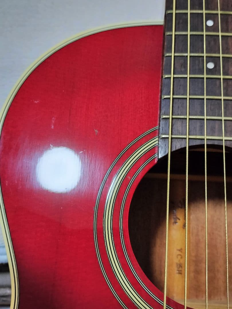 Fender CATALINA 花子 キャンディアップルレッドカラー ケース付