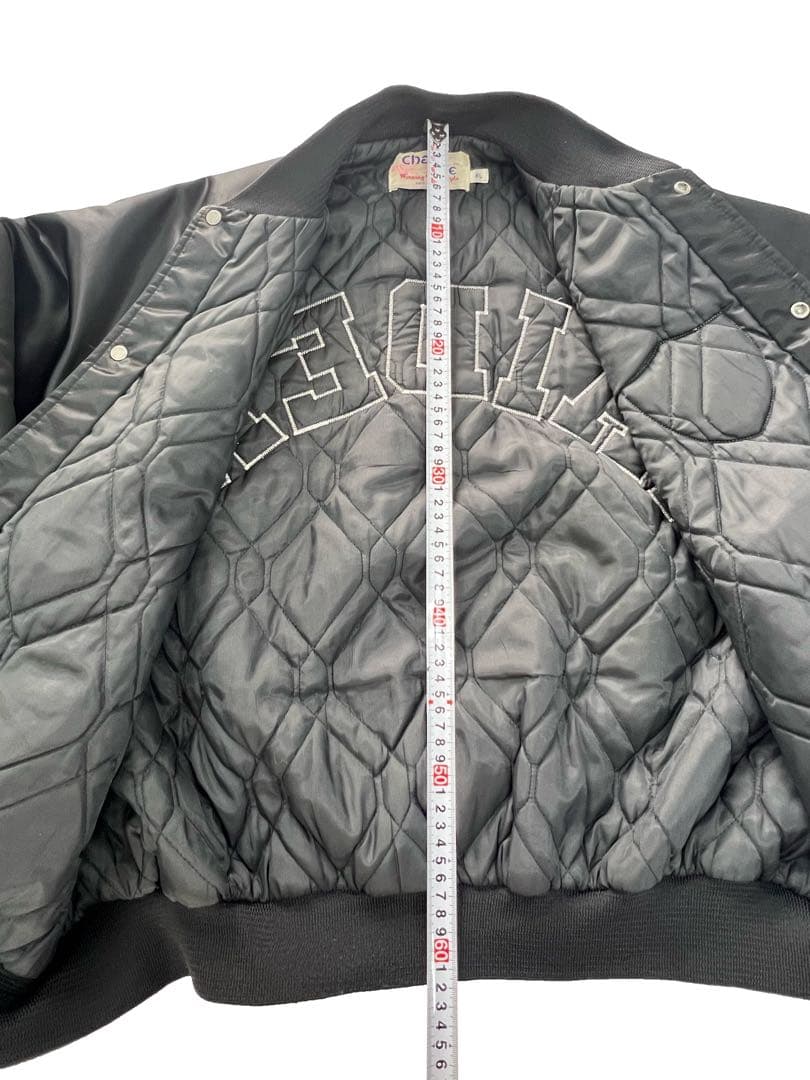 希少XL】チョークライン レイダース RAIDERS スタジャン - メルカリ